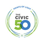 The Civic 50 badge